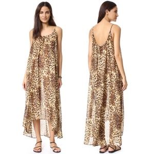 9Seed Leppard Print Beach Cover up.